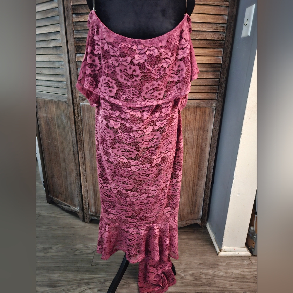 Plus size Lace Dress